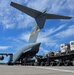 FEMA loads relief supplies on C-17 at Dobbins