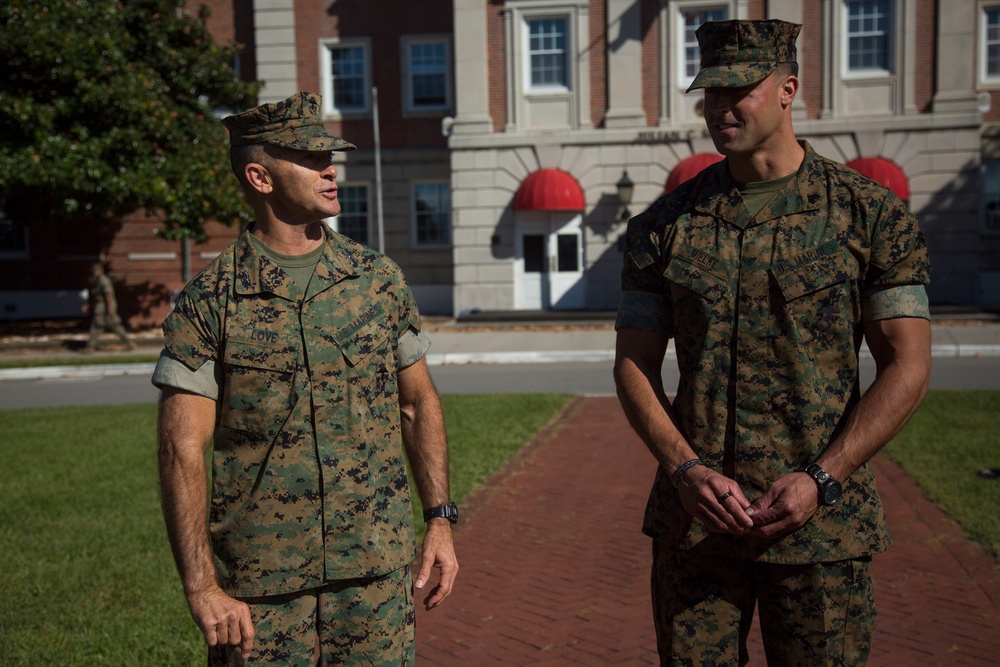 Staff Sgt. Jeramey D. Mielke's Promotion Ceremony