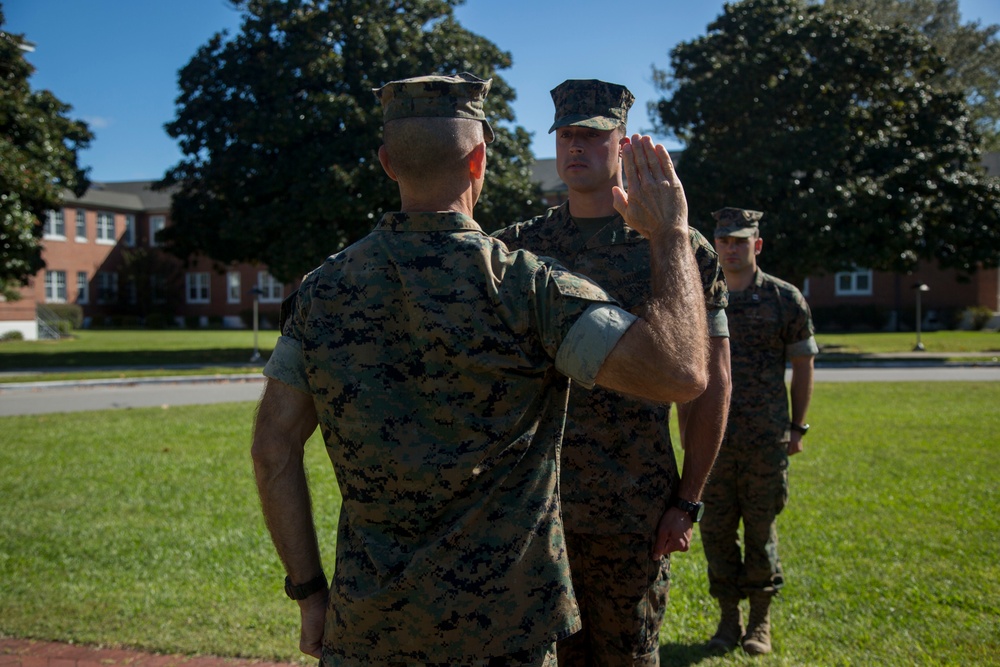 Staff Sgt. Jeramey D. Mielke's Promotion Ceremony