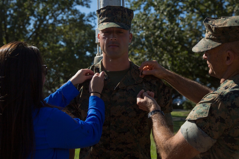 Staff Sgt. Jeramey D. Mielke's Promotion Ceremony