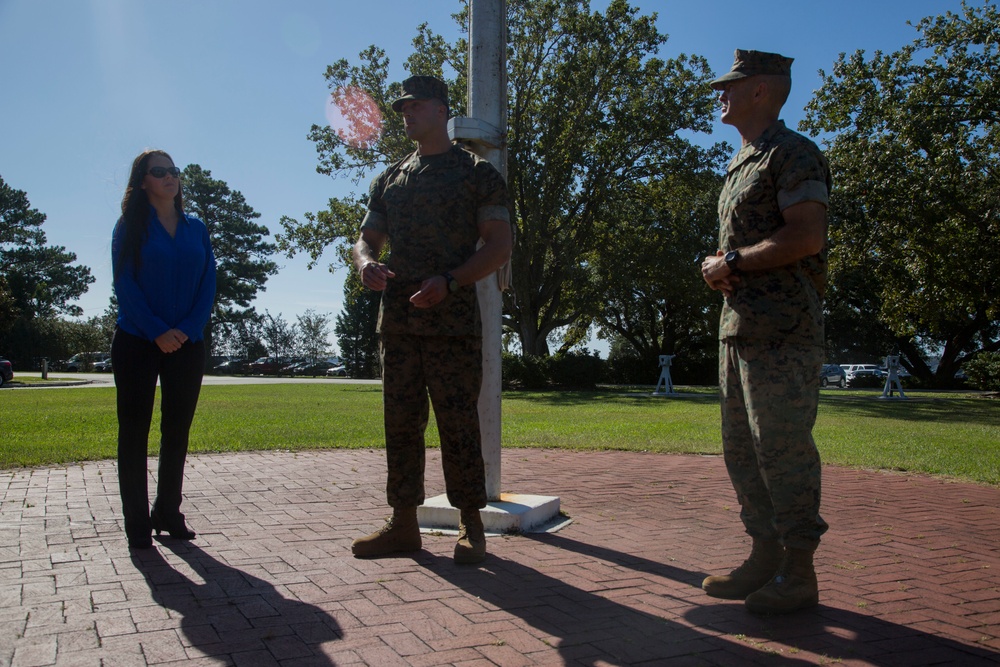 Staff Sgt. Jeramey D. Mielke's Promotion Ceremony