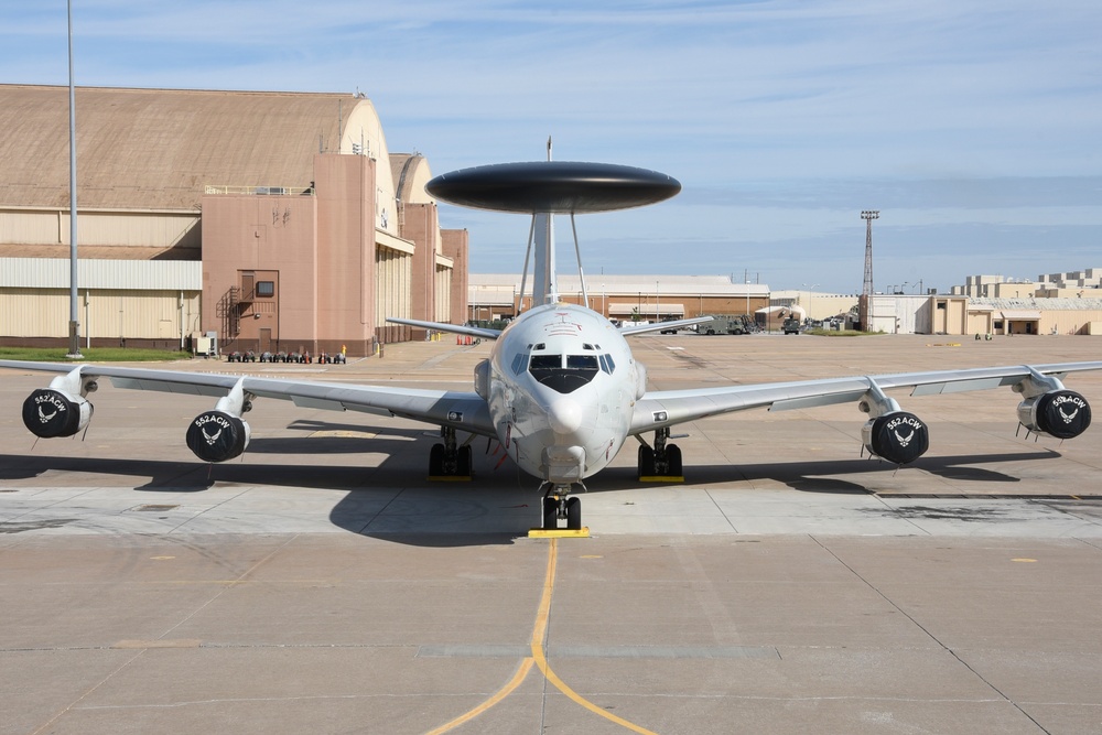 E-3G Sentry at Tinker Air Force Base, Oklahoma