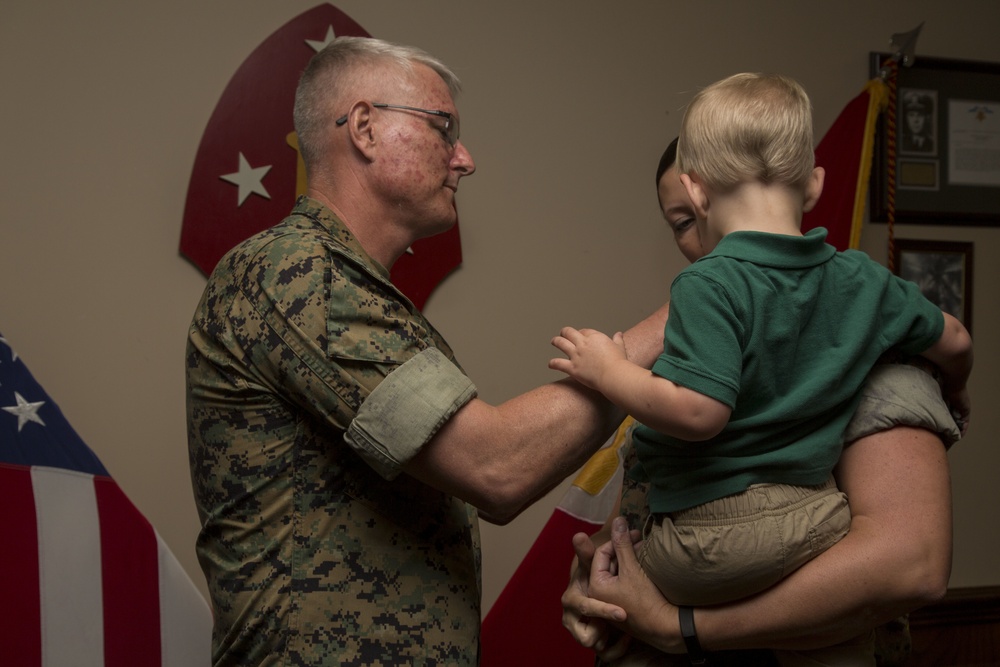 Lt. Col. Sarah B. Lenz's Promotion Ceremony