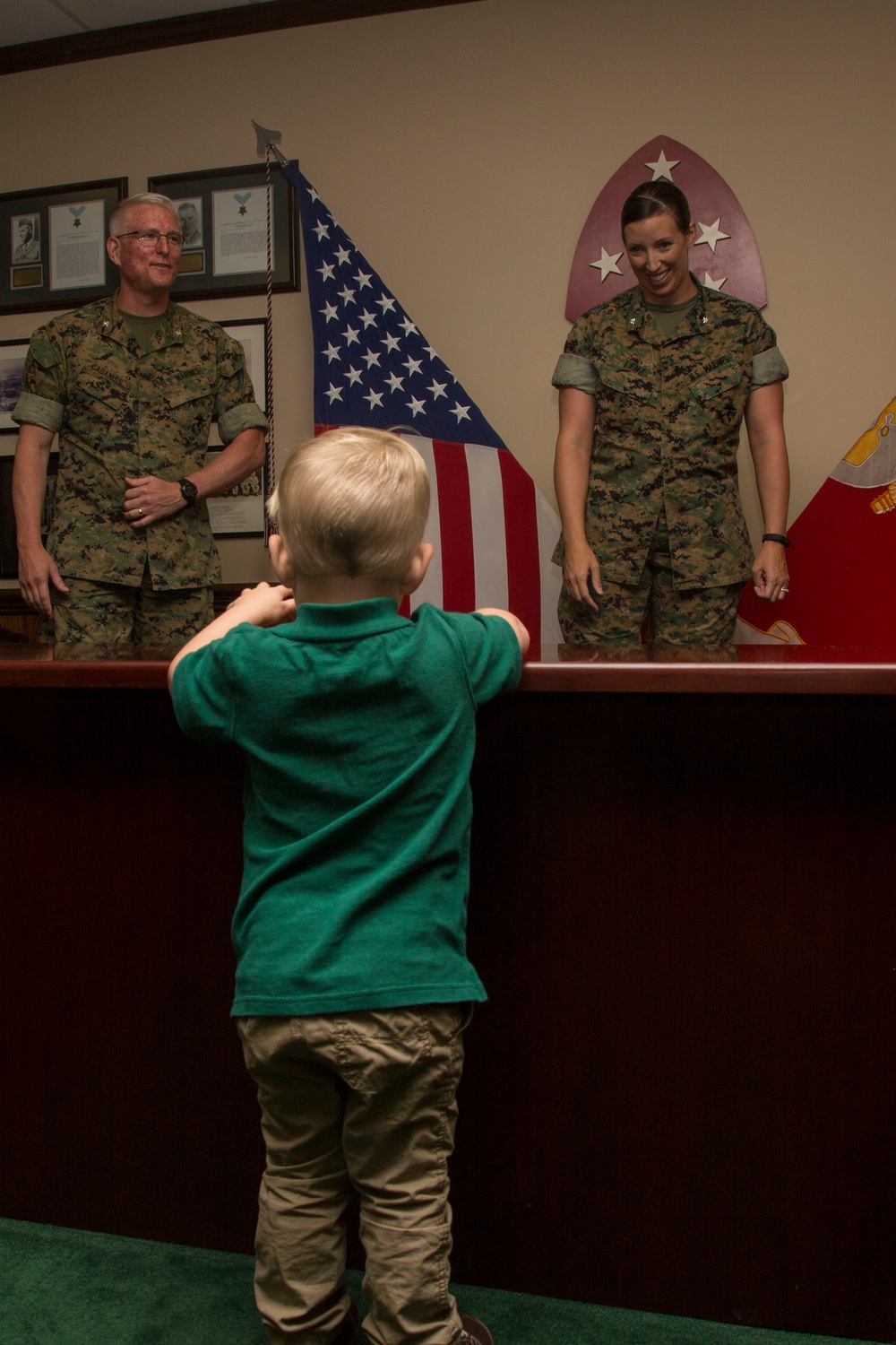 Lt. Col. Sarah B. Lenz's Promotion Ceremony