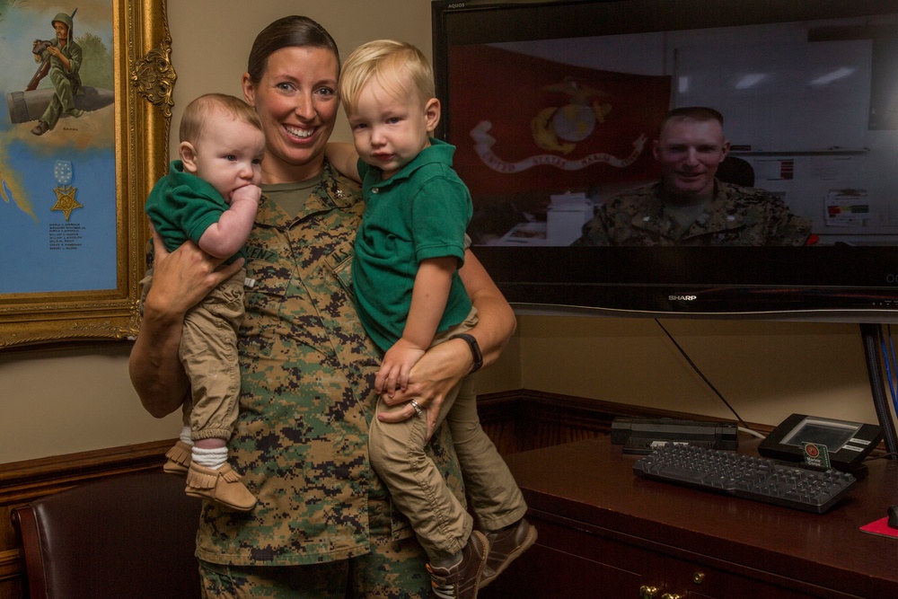 Lt. Col. Sarah B. Lenz's Promotion Ceremony