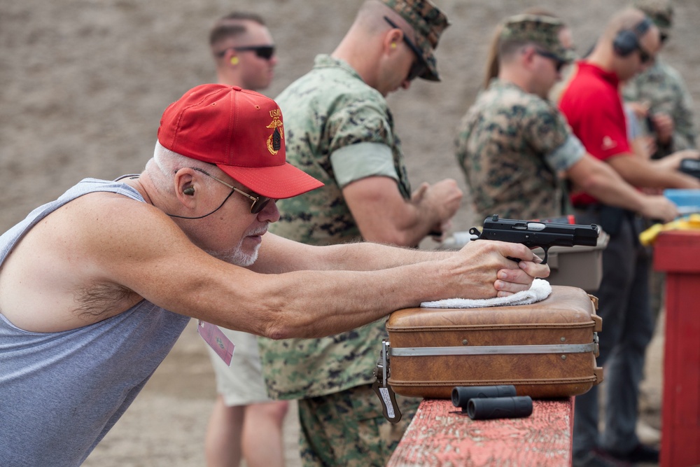 Lock and loaded: MCBH personnel bring out firearms for monthly shoot