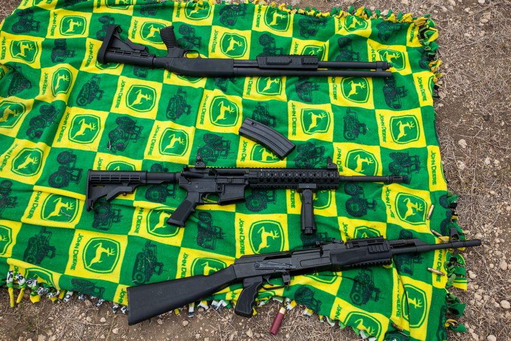 Lock and loaded: MCBH personnel bring out firearms for monthly shoot