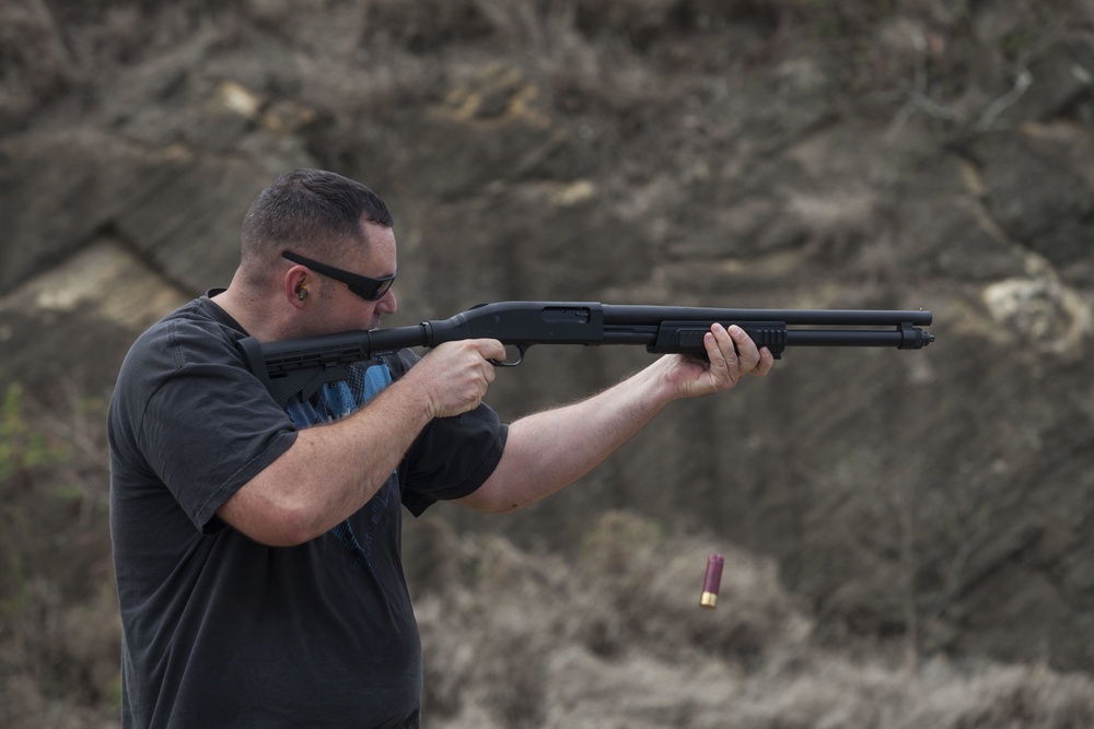 Lock and loaded: MCBH personnel bring out firearms for monthly shoot