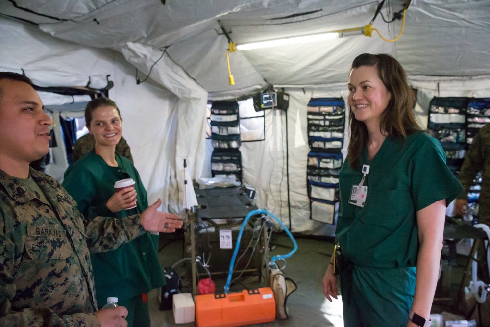 Zuckerberg Hospital Surgical Tent