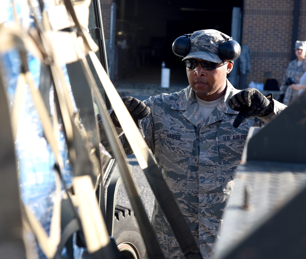 D.C. Air National Guard members support Hurricane Maria relief efforts