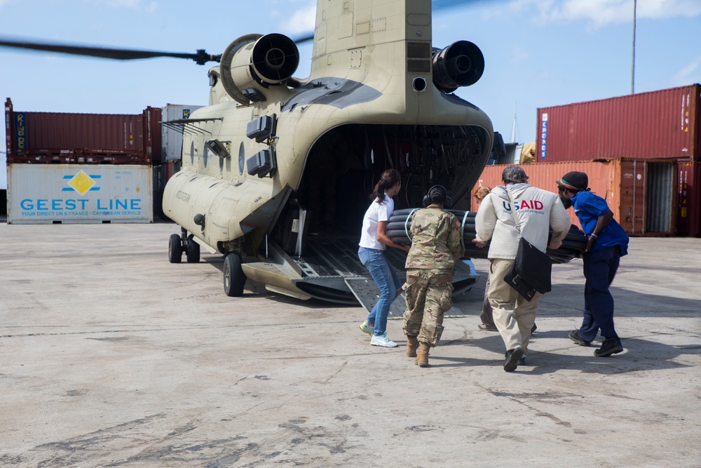 JTF - Leeward Islands delivers more aid to Dominica