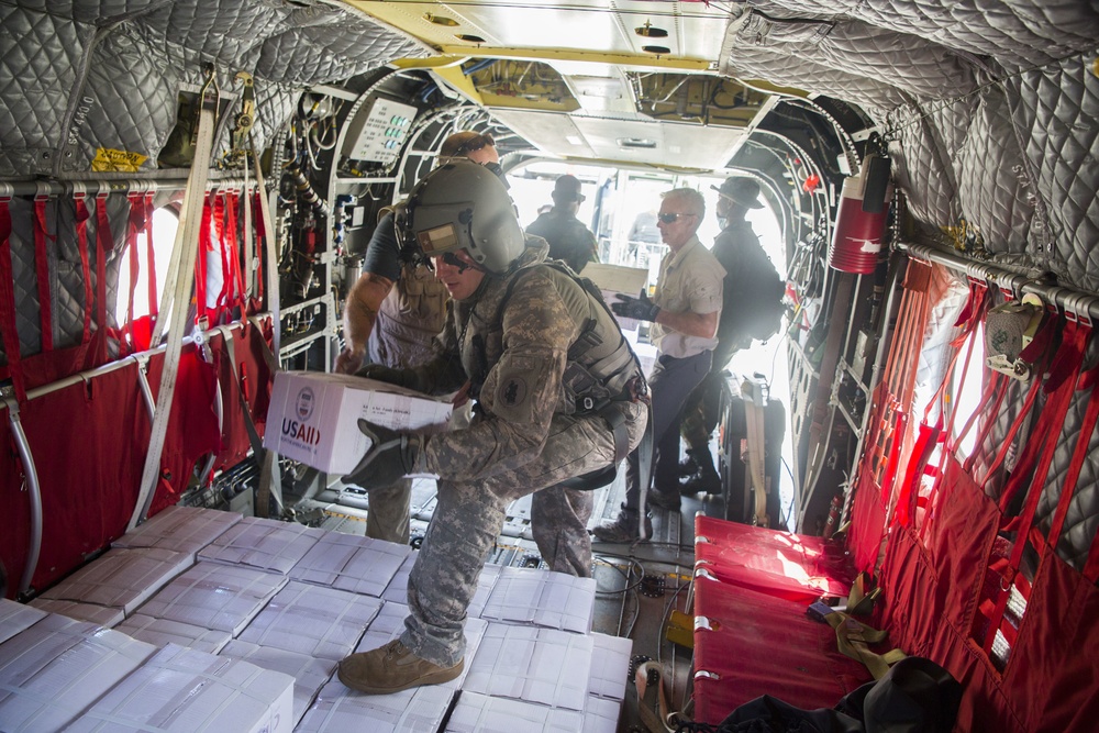 JTF - Leeward Islands delivers more aid to Dominica