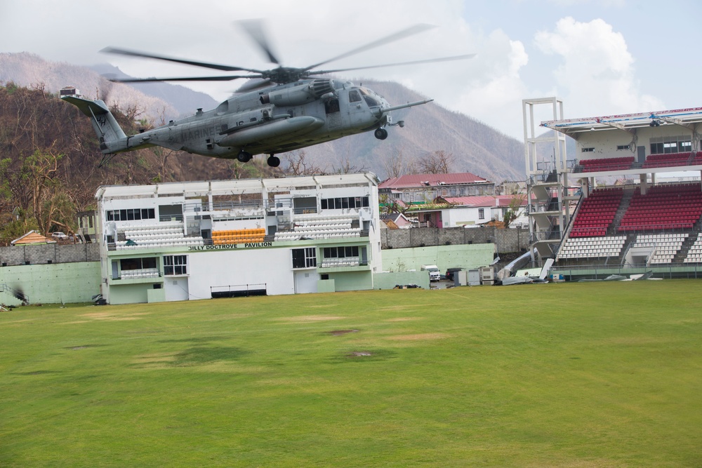 JTF - Leeward Islands delivers more aid to Dominica