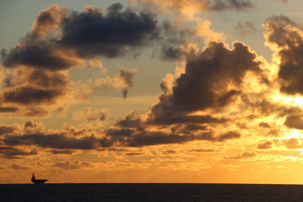 USS Ronald Reagan Transits Luzon Strait