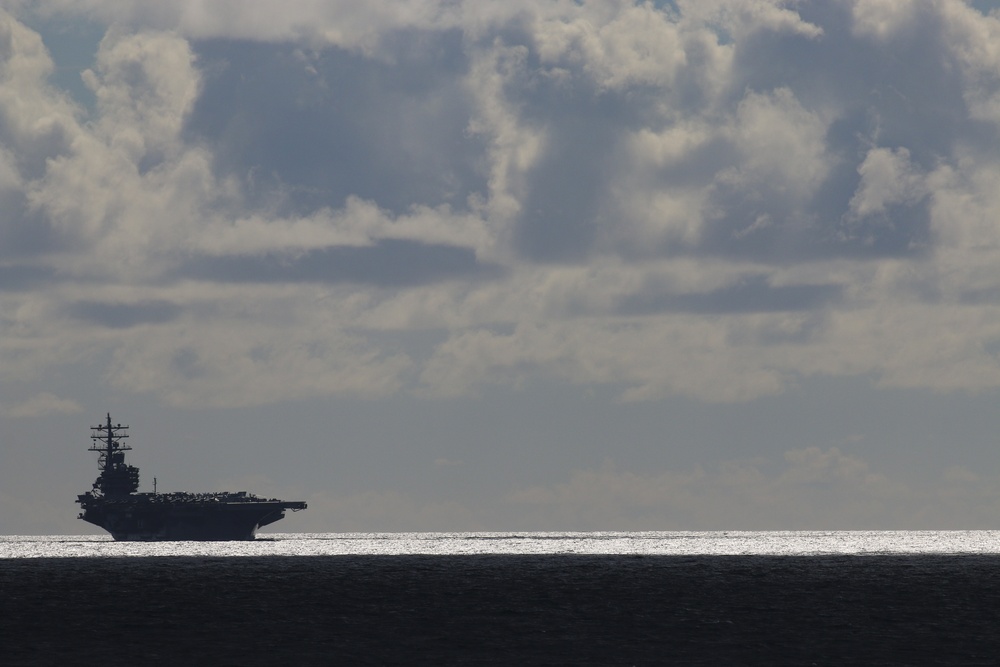 USS Ronald Reagan Transits Luzon Strait