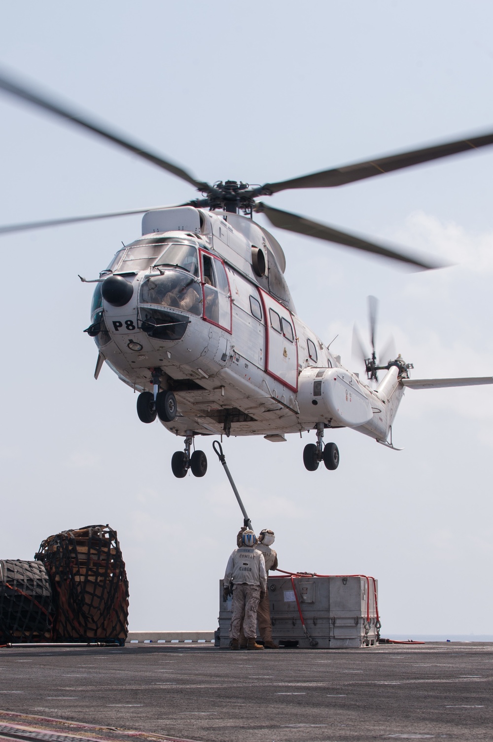 USS America conducts RAS with USNS Patuxent