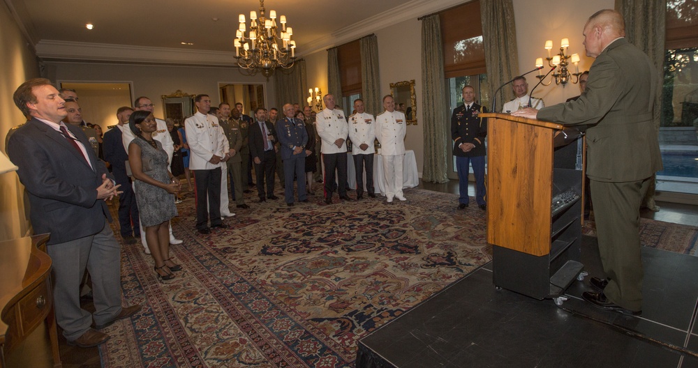 CMC Attends Reception at the U.S. Embassy in Madrid, Spain