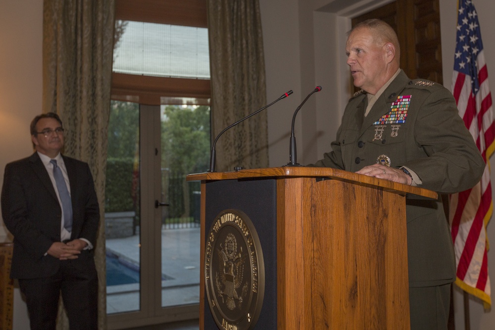 CMC Attends Reception at the U.S. Embassy in Madrid, Spain