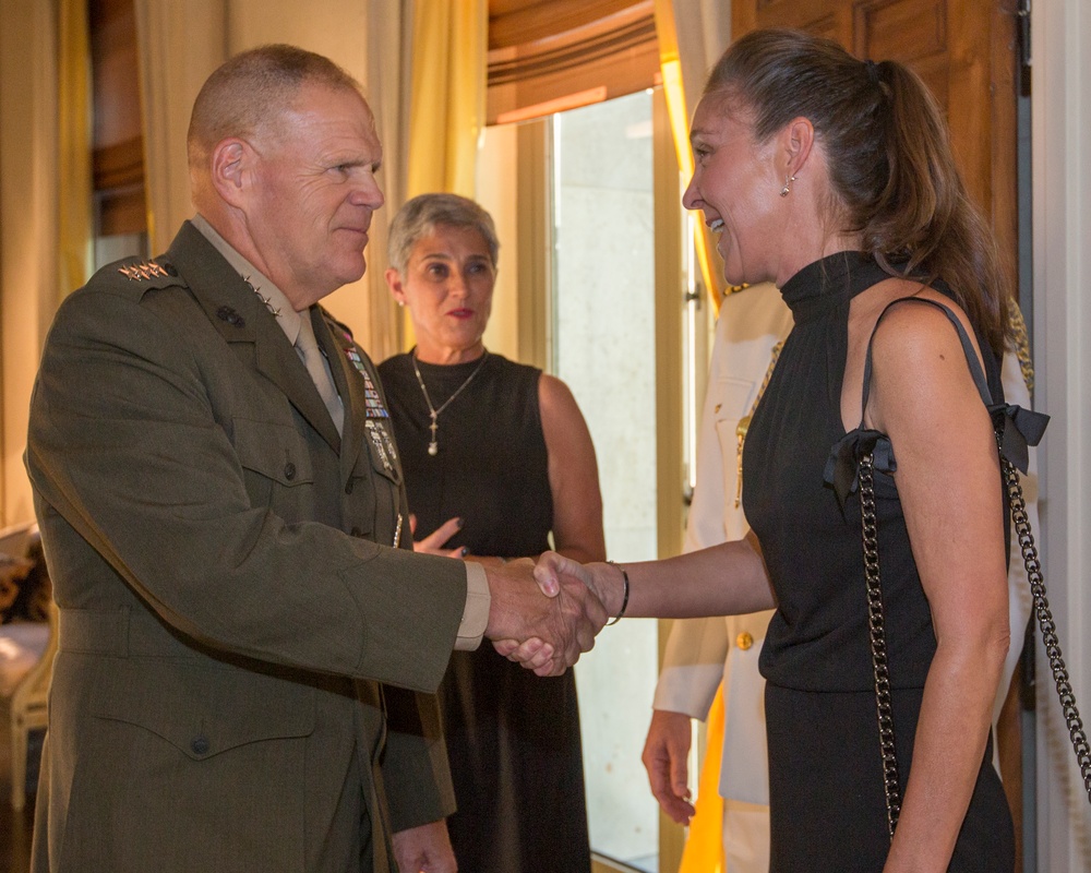 CMC Attends Reception at the U.S. Embassy in Madrid, Spain