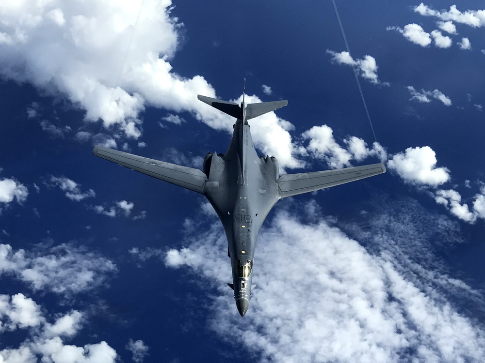 U.S. Air Force bombers integrate with RAAF in Exercise Black Dagger