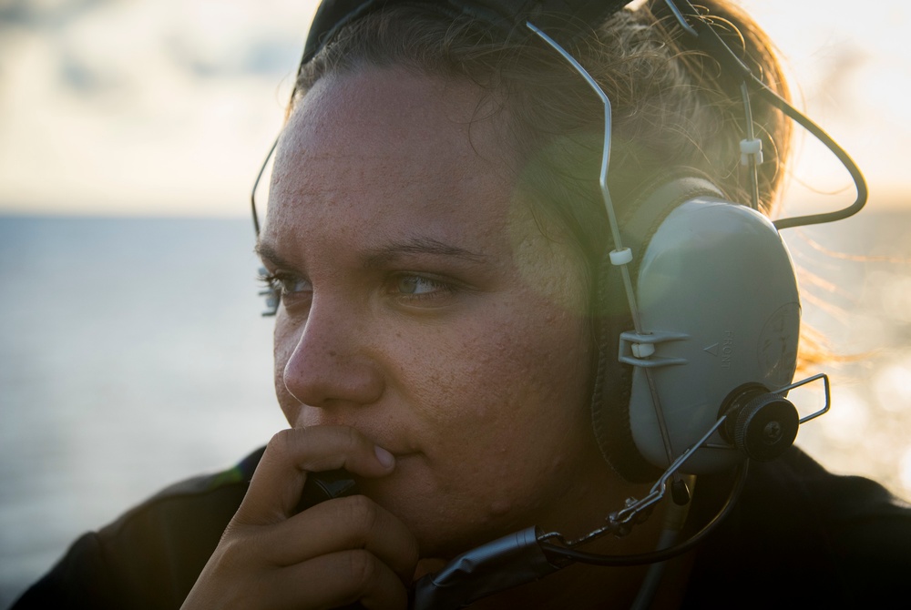 USS Chafee Transits Luzon Strait