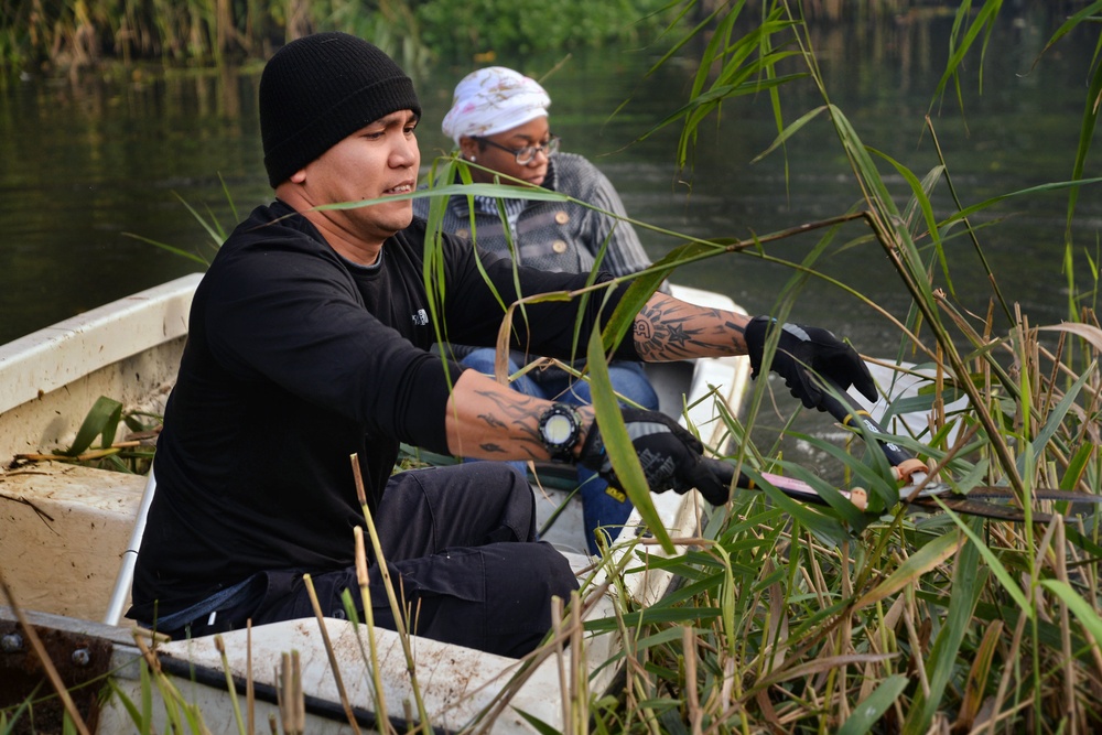 Team Mildenhall volunteers at National Autistic Society