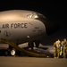 340th EARS refuel E-3s