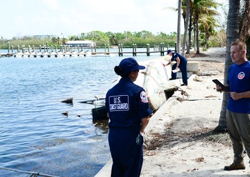 Coast Guard, EPA assess displaced vessels in the Florida Keys