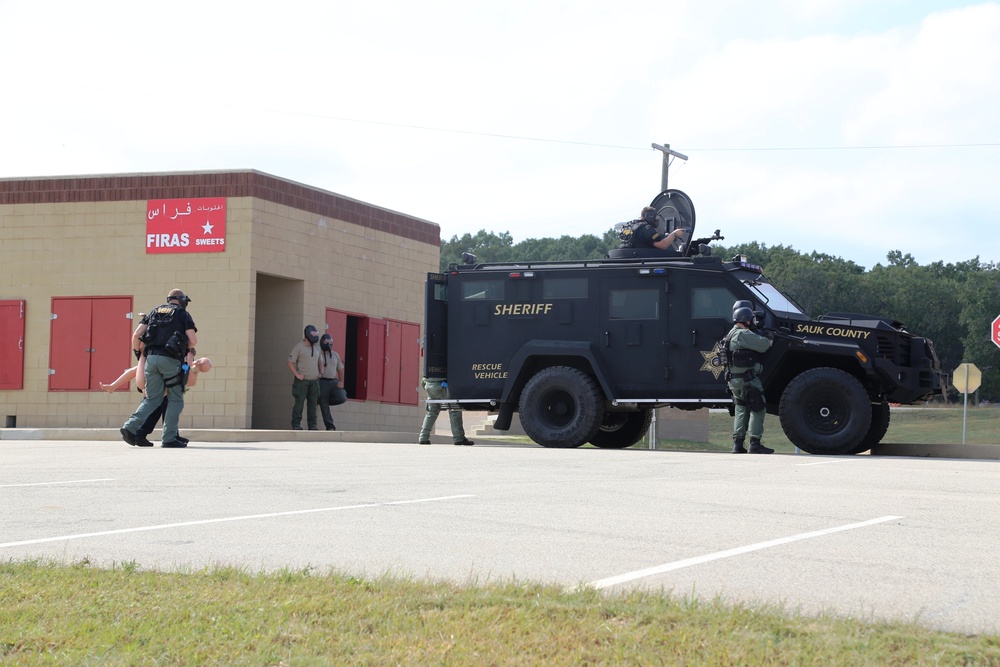 Multiple law-enforcement agencies train at Fort McCoy’s CACTF