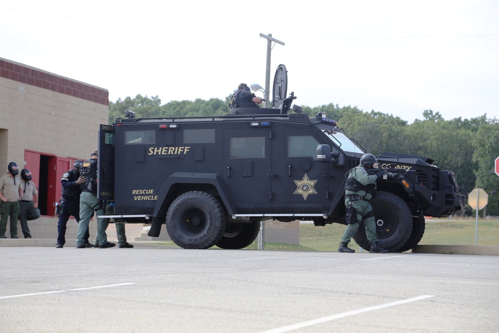 Multiple law-enforcement agencies train at Fort McCoy’s CACTF