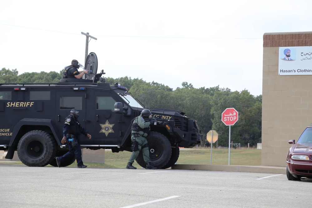 Multiple law-enforcement agencies train at Fort McCoy’s CACTF