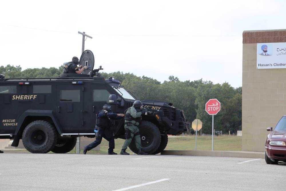 Multiple law-enforcement agencies train at Fort McCoy’s CACTF