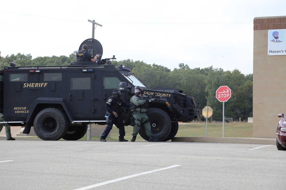 Multiple law-enforcement agencies train at Fort McCoy’s CACTF