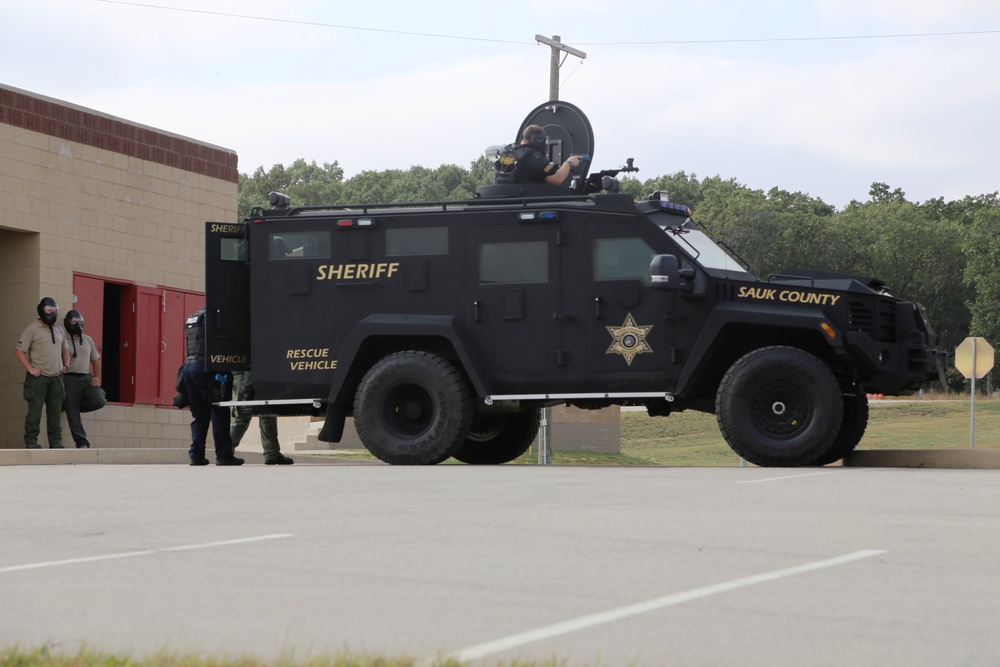 Multiple law-enforcement agencies train at Fort McCoy’s CACTF