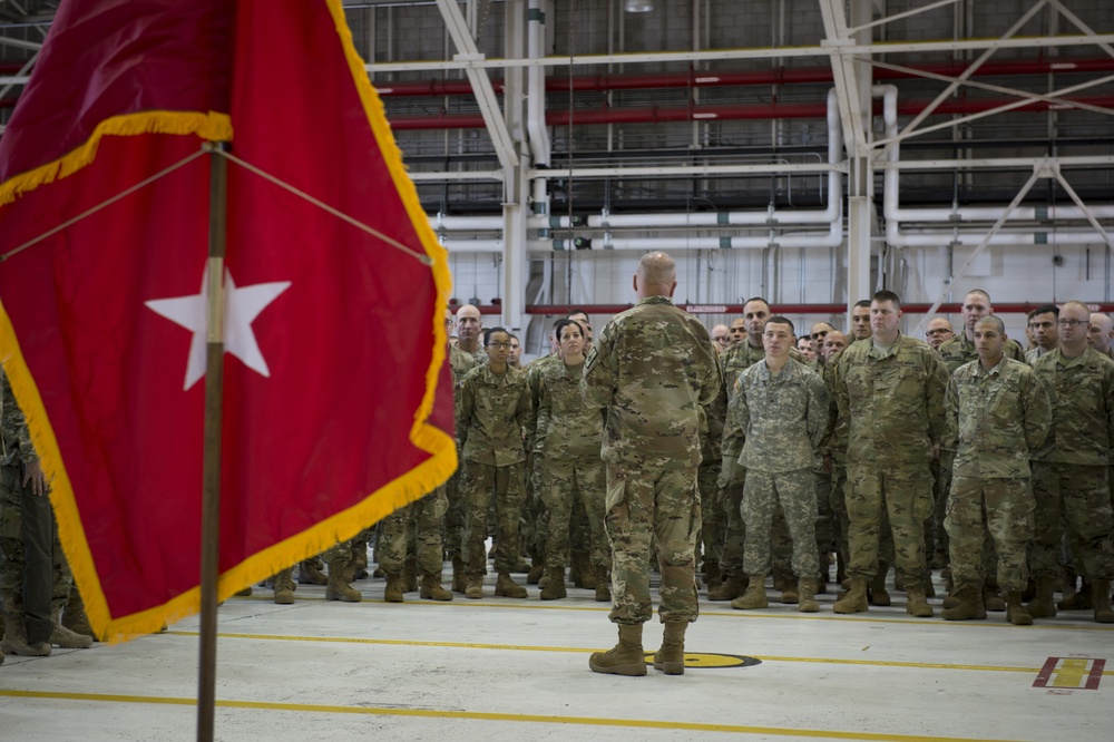 New York Army National Guard troops leave for Ukraine Training Mission