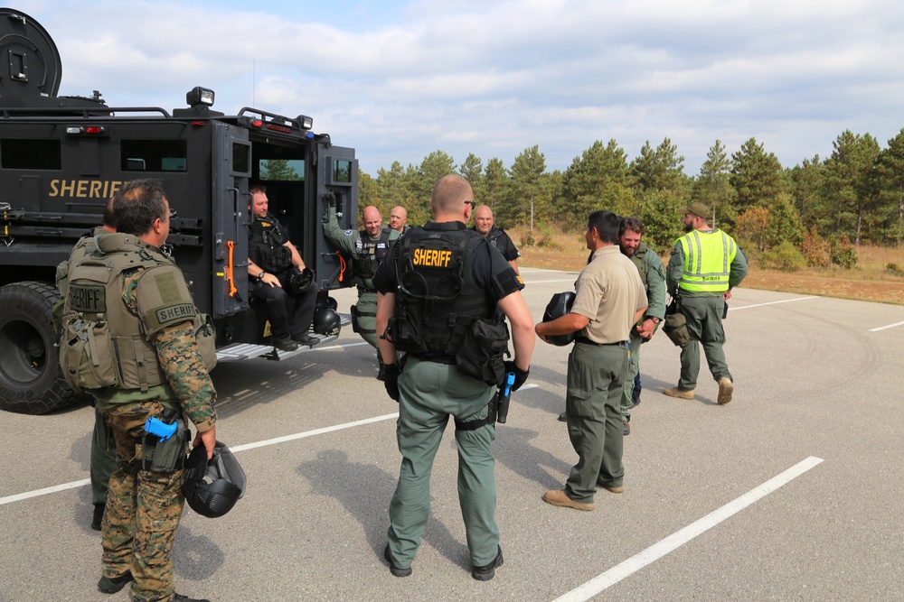 Multiple law-enforcement agencies train at Fort McCoy’s CACTF