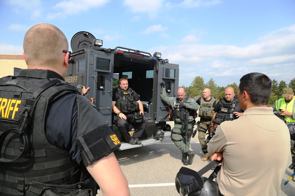 Multiple law-enforcement agencies train at Fort McCoy’s CACTF