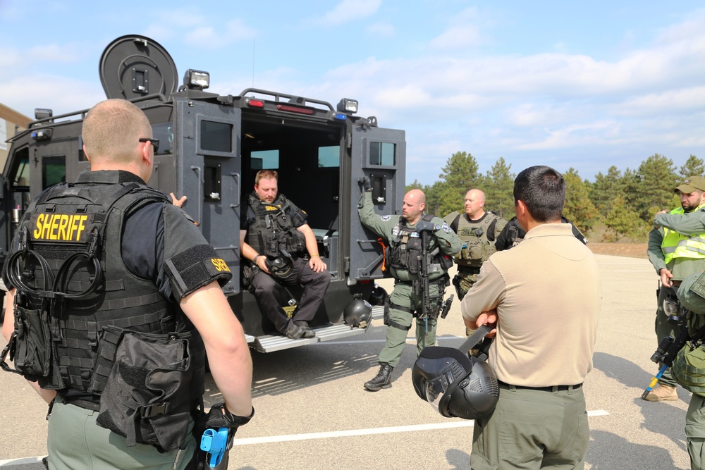 Multiple law-enforcement agencies train at Fort McCoy’s CACTF