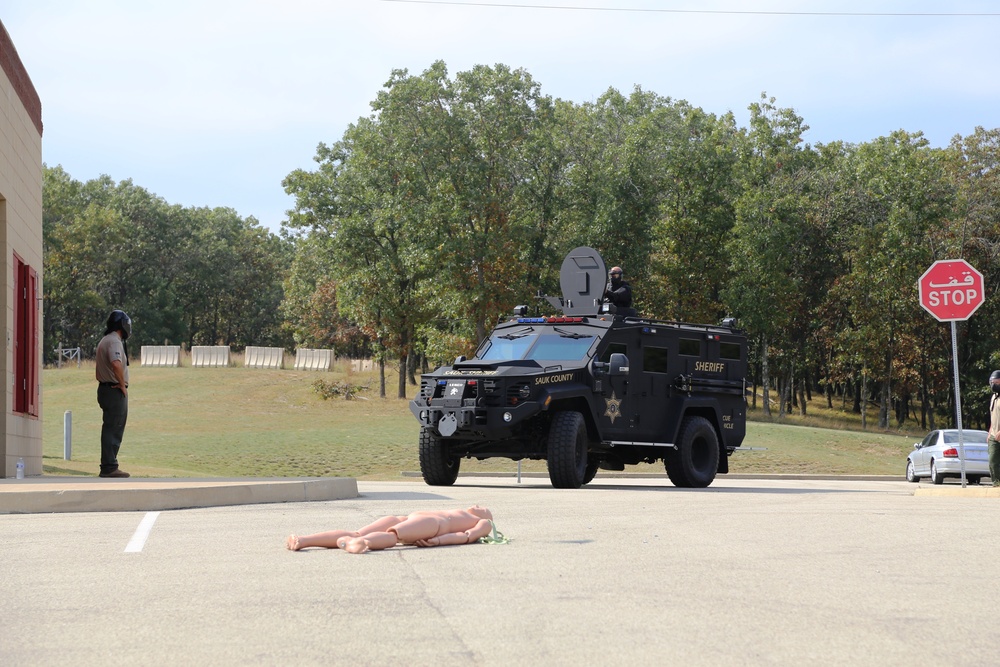 Multiple law-enforcement agencies train at Fort McCoy’s CACTF