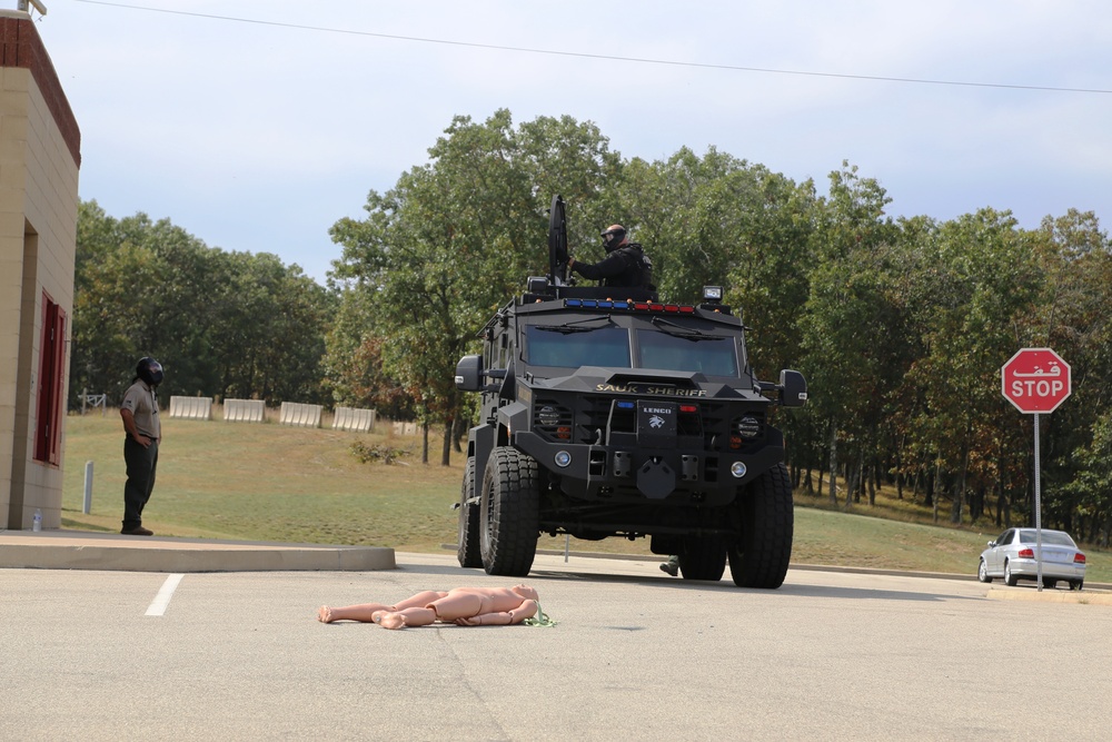 Multiple law-enforcement agencies train at Fort McCoy’s CACTF