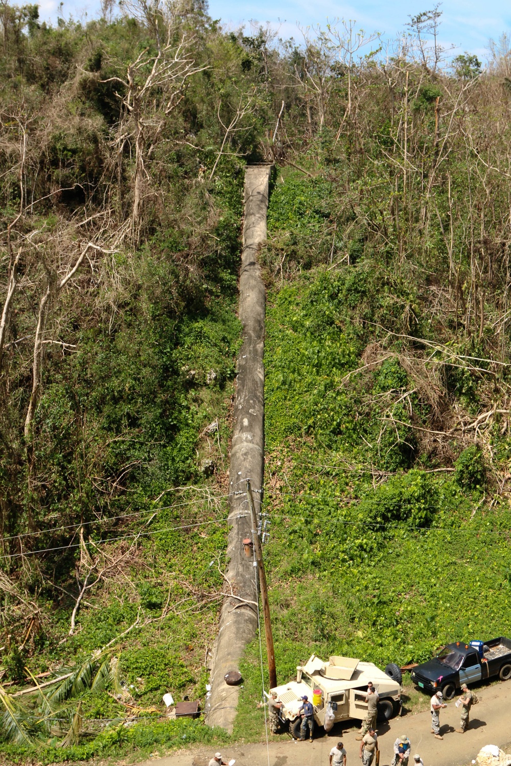 Works at Water Channel System in Isabela
