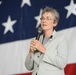 SECAF addresses Airmen during visit to Offutt