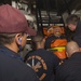 USS Shoup Medical Training Team drill