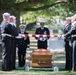 Graveside Repatriation for U.S. Navy Fireman 1st Class Walter Rodgers from Pearl Harbor at Arlington National Cemetery