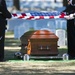 Graveside Repatriation for U.S. Navy Fireman 1st Class Walter Rodgers from Pearl Harbor at Arlington National Cemetery