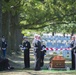Graveside Repatriation for U.S. Navy Fireman 1st Class Walter Rodgers from Pearl Harbor at Arlington National Cemetery