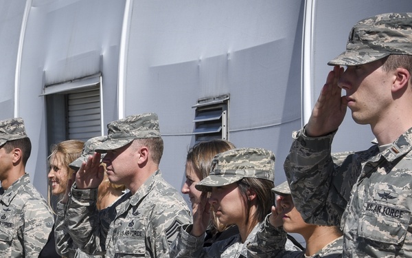 Air Force Chief of Staff Gen. David L. Goldfein, Mrs. Goldfein visit 70th ISR Wing