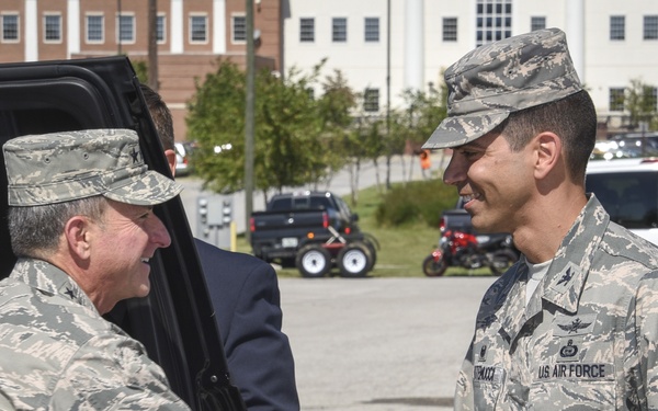 Air Force Chief of Staff Gen. David L. Goldfein, Mrs. Goldfein visit 70th ISR Wing