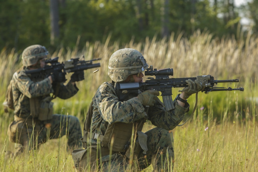 Two as one: 2/8 Echo Co. conducts cross training with CAAT