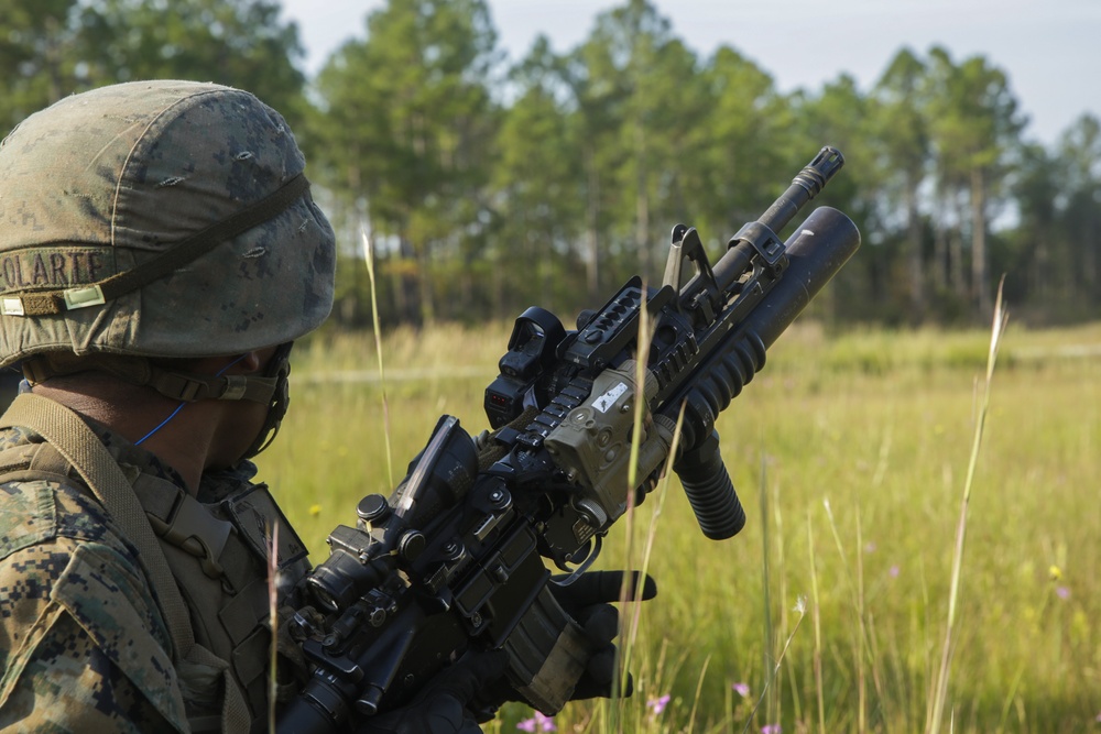 Two as one: 2/8 Echo Co. conducts cross training with CAAT